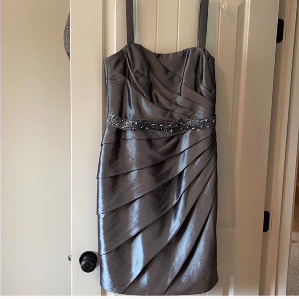 2 PCs- Semi-formal dress w/ jacket. Worn once.